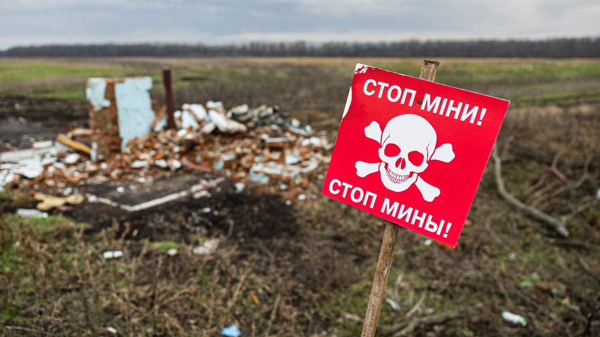 Polovina Ukrajiny je zaminovaná, oznámil premiér Šmyhal